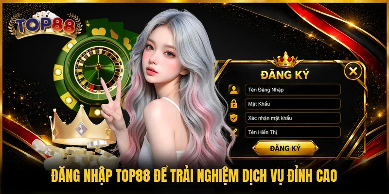 Đăng nhập TOP88 để trải nghiệm dịch vụ đỉnh cao