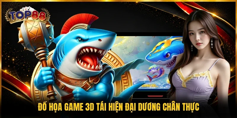 Đồ họa game 3D tái hiện đại dương chân thực