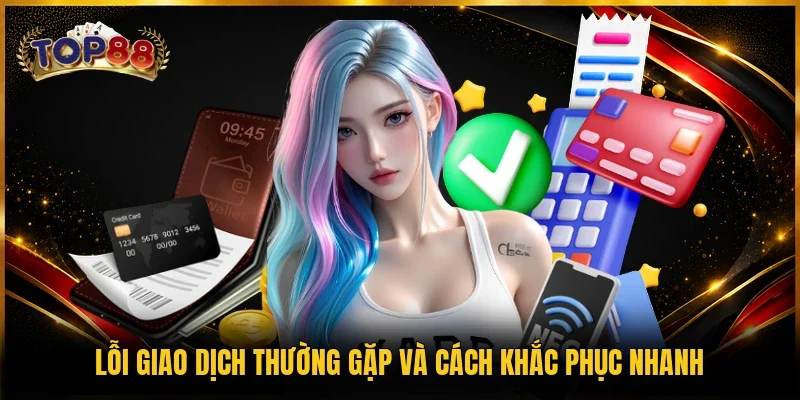 Lỗi giao dịch thường gặp và cách khắc phục nhanh